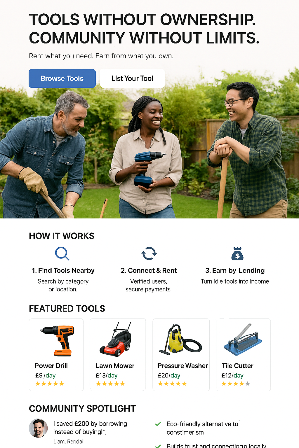 Sharing Building/tools tool-swap-local